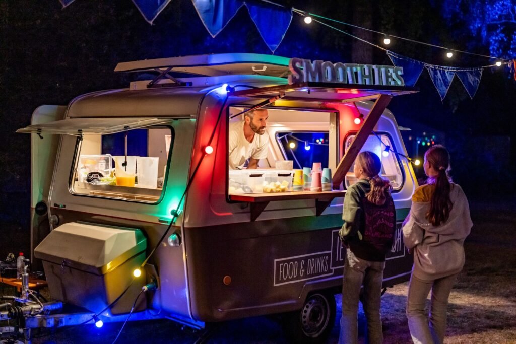 The Smoothie Experience met foodtruck